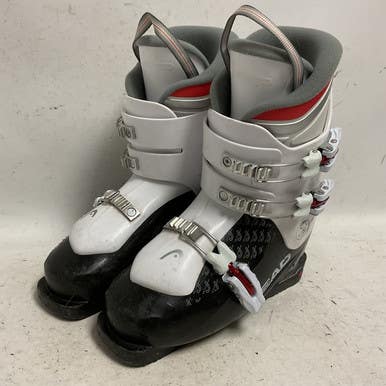 Used Head EDGE J Boys DH Ski Boot White/Black/Red 240 MP - J06 - W07 11855-S000196187