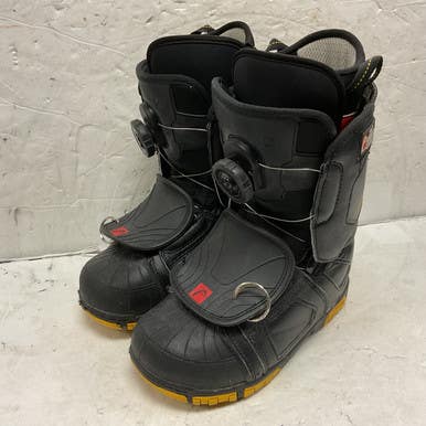 Used Head 550 JR BOA Boys Snowboard Boots Black Junior 03 11855-S000196159