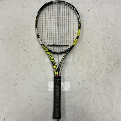 Used Babolat AEROPRO DRIVE Adult Tennis Racquet Yellow 4 1/4" 11855-S000196125