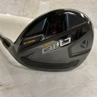 Used Taylormade QI10 MAX RESCUE Mens Hybrid Club RH 5 Hybrid 11855-S000196127