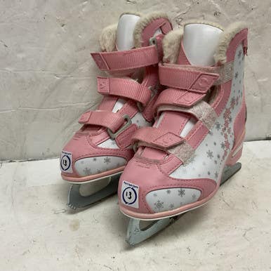 Used Jackson SOFTEC Girls Softboot Skate Pink Youth 13.0 11855-S000196114