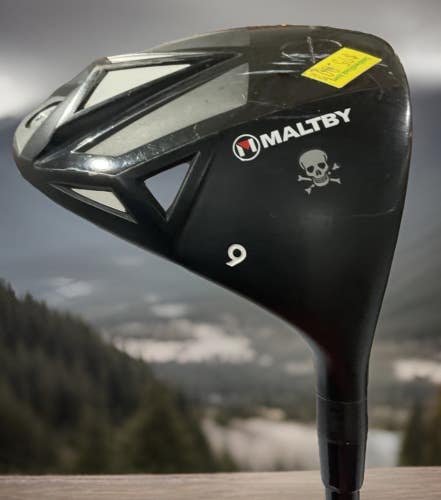 Maltby KE4 9 Driver 44" PROLAUNCH RED Stiff Flex Graphite Shaft MRH USED