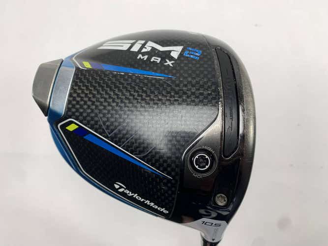 TaylorMade SIM2 MAX Driver 10.5* Fujikura Ventus Regular Graphite Mens RH