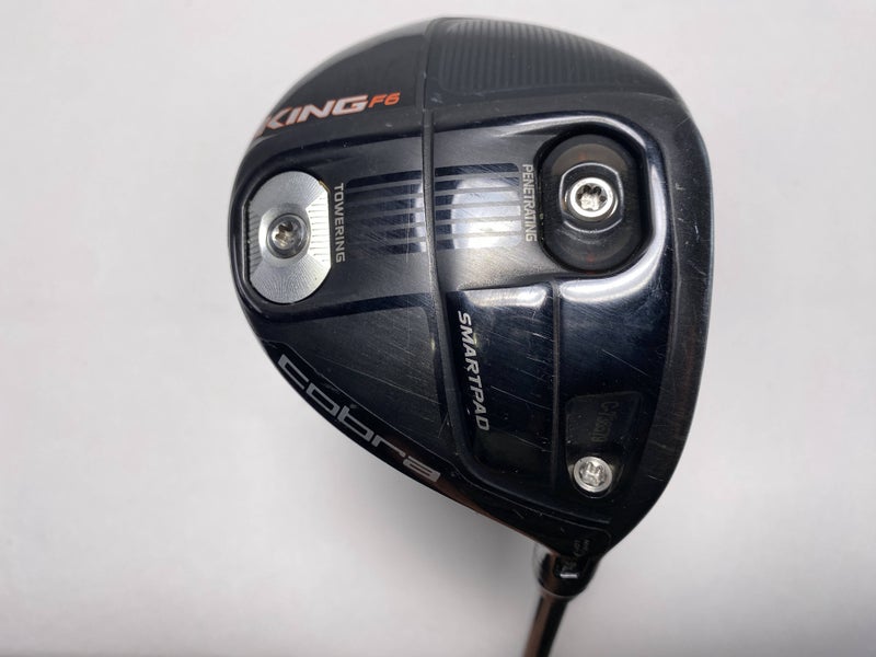 Cobra KING F6 3-4 Fairway Wood 15.5* Matrix Ozik Red Tie Q4 65g Senior RH