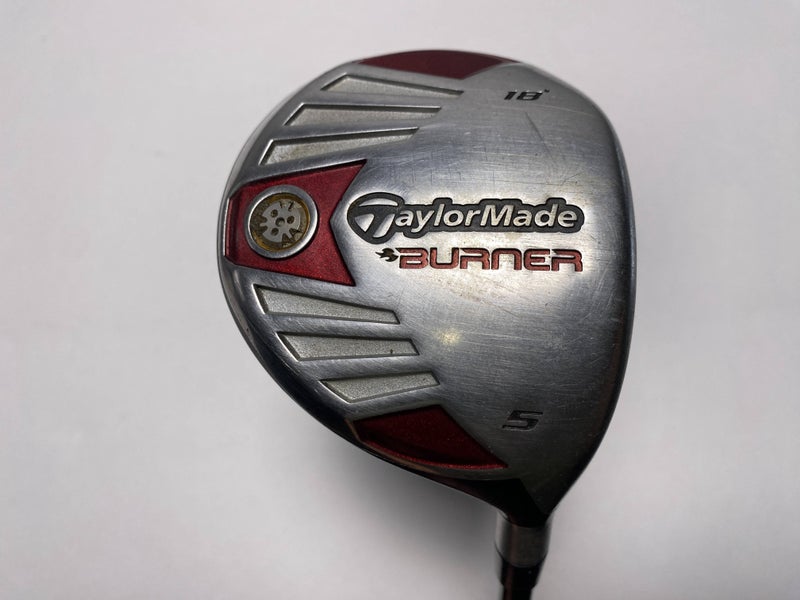TaylorMade Burner Steel 2007 5 Fairway Wood 18* REAX SuperFast 50g Senior RH