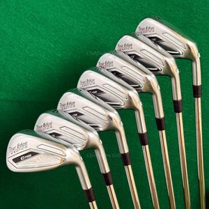 Tour Edge Exotics C722 VibRcor 5-AW Iron Set Elevate 95 VSS Steel Stiff