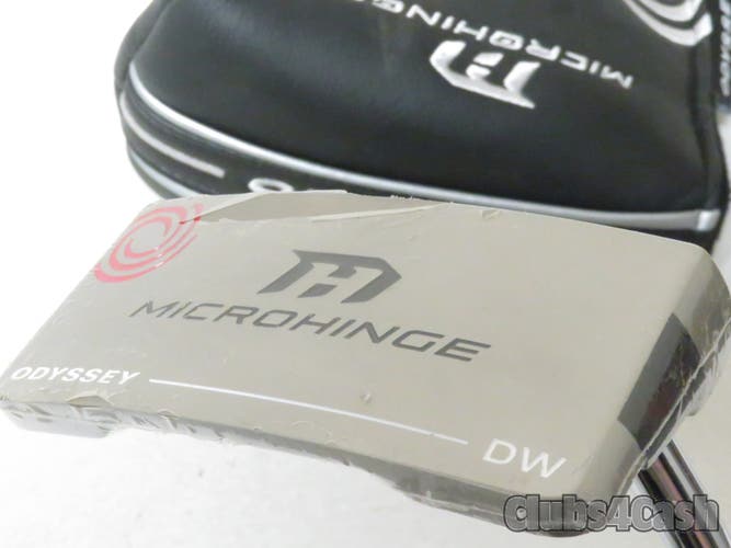 Odyssey MicroHinge DW Putter Double Wide Double Bend 35" +Cover .. NEW