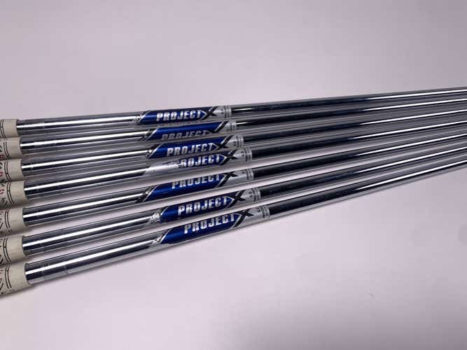 Project X Precision Rifle 6.0 Stiff Steel Iron Set 7 Shafts- Pull 0.355