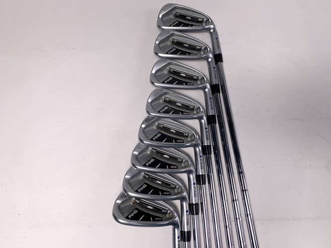 Ping i20 Iron Set 4-PW+GW Blue Dot CFS Stiff Steel Mens RH Midsize Grips