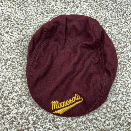 Vintage Minnesota Gophers Hat Cap Flat Mens Extra Large Wool Ivy Stevens 70s