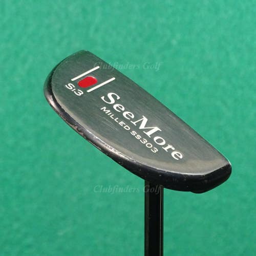 SeeMore Si3 Milled SS303 Center-Shafted 33.5" Putter Golf Club