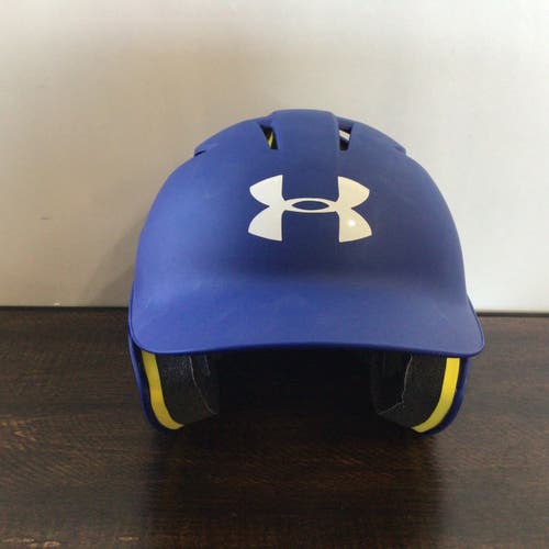 Youth Under Armour UABH2-110 Batting Helmet Royal Blue Size 5 7/8-6 3/4(Used)