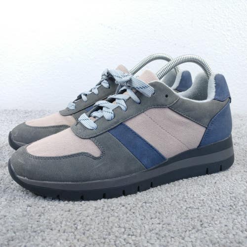 Soul Naturalizer Charlie Sneaker Womens Size 8 Shoes Blue Gray Lace Up Low