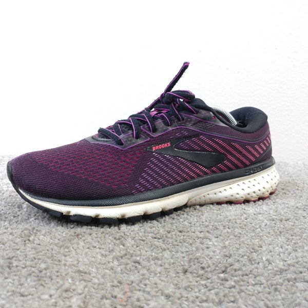 Brooks Ghost 12 Womens Size 9 Running Shoes 1203051B063 Purple Trainers FLAWED