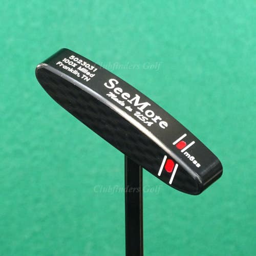 RARE See More m6ss 100% Milled Center-Shafted 34.5" Putter Golf Club w/ HC