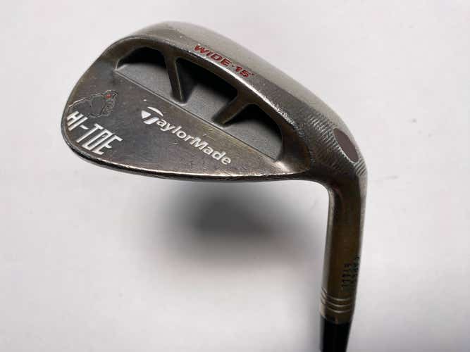 TaylorMade Milled Grind Hi-Toe Big Foot Lob Wedge 60* 15 KBS Hi-Rev 2.0 Mens RH