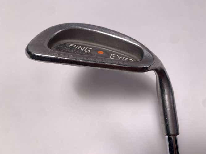 Ping Eye 2 Sand Wedge SW Orange Dot 2* Flat Karsten ZZ-Lite Wedge Steel Mens RH