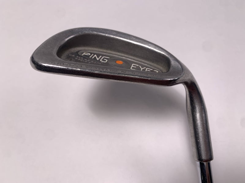 Ping Eye 2 Sand Wedge SW Orange Dot 2* Flat Karsten ZZ-Lite Wedge Steel Mens RH