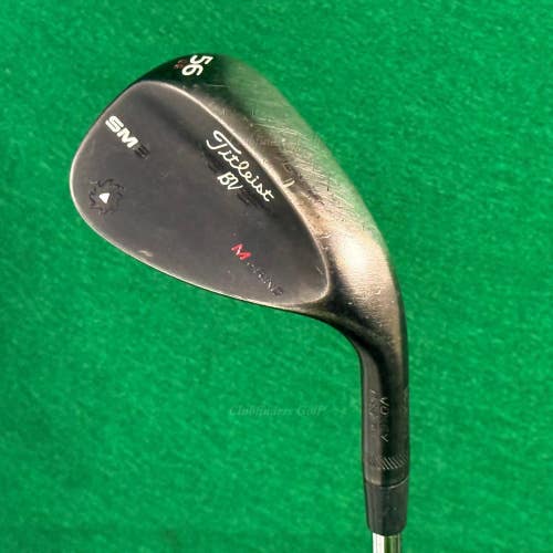 Titleist Vokey SM6 Jet Black 56-8M 56 Sand Wedge Vokey Design Steel Wedge Flex