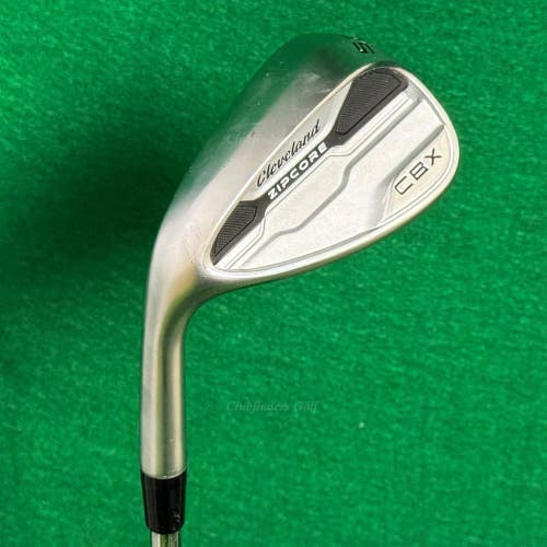 LH Cleveland CBX Zipcore Chrome 52-11 52 Gap Wedge DG 115 TI Wedge Flex