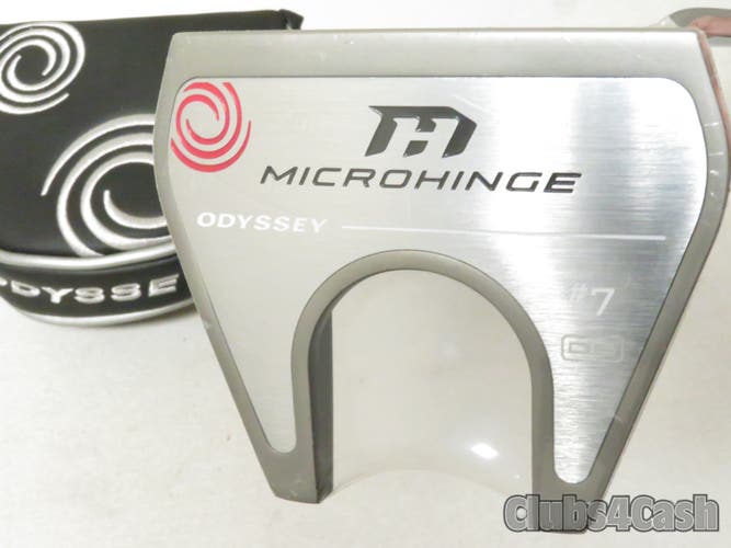 Odyssey MicroHinge #7 Putter Double Bend 35" +Cover .. NEW