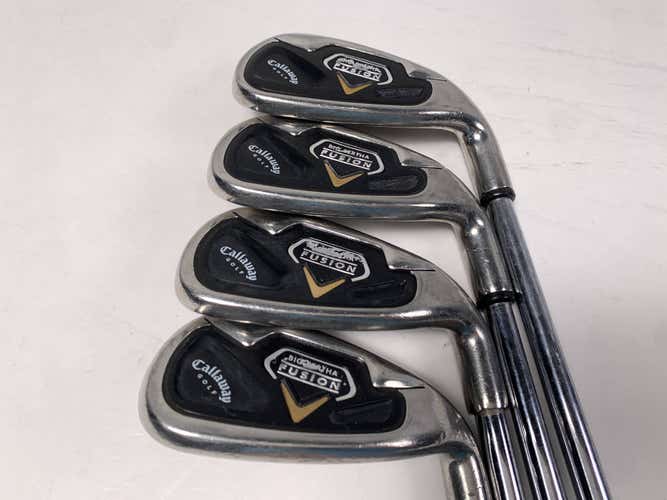 Callaway Big Bertha Fusion Iron Set 7-PW NS Pro 890GH Regular Steel Mens RH