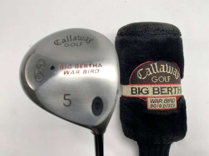 Callaway Big Bertha Warbird 5 Fairway Wood 18* RCH 96 Firm Graphite Mens RH HC