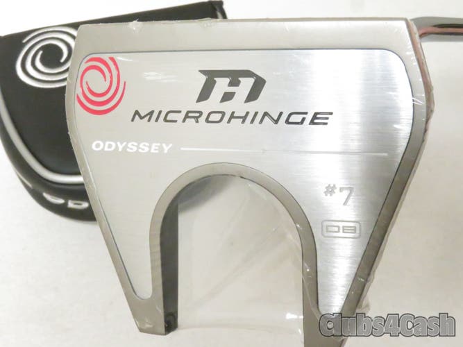 Odyssey MicroHinge #7 Putter Double Bend 34" +Cover   NEW