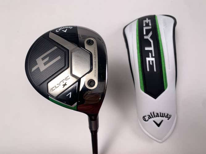 Callaway Elyte X 7 Fairway Wood 21* Vanquish 5R Regular Graphite Mens RH HC