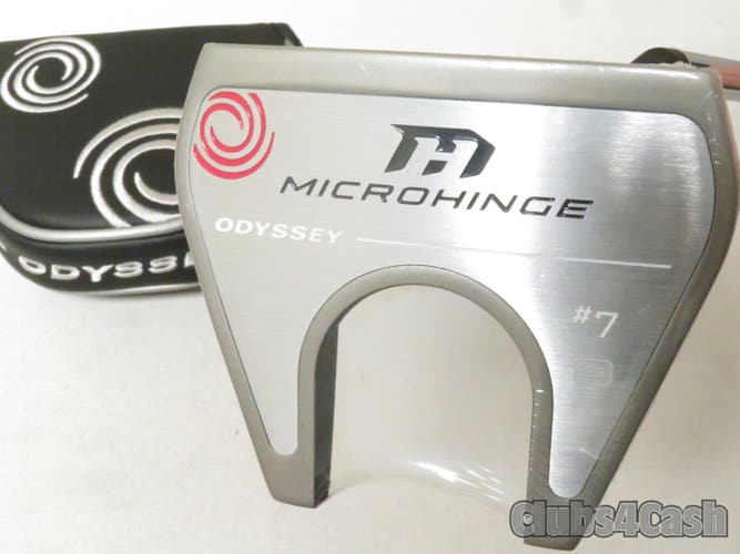 Odyssey MicroHinge #7 S Putter Double Bend 35" +Cover NEW