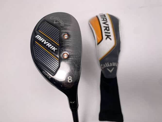Callaway Mavrik Max 8 Hybrid 33* Project X Catalyst 5.0 55g Senior RH HC