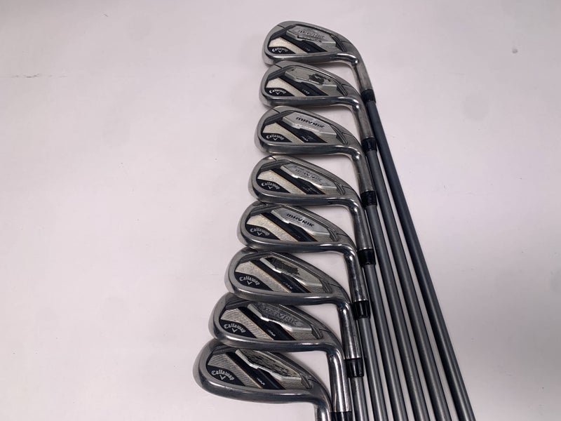 Callaway Mavrik Max Iron Set 5-PW+GW+SW Project X Catalyst 5.5 65g Regular RH