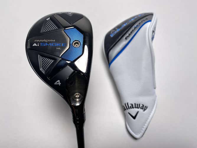 Callaway Paradym Ai Smoke HL 4 Hybrid 21* MMT 70g Regular Graphite Mens RH HC