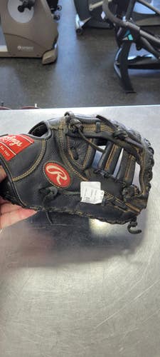 Used Rawlings RFBRB BB/SB First Base RH Throw Black 12 1/2" 11497-C000154328