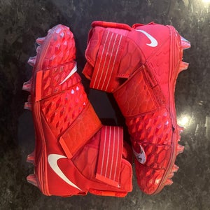 Men's Size M 14.0 (W 15.0) Nike Force Savage Elite 2 High Top Molded Cleats (Used)