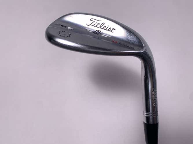 Titleist Vokey SM6 Tour Chrome Lob Wedge LW 60* 8 Bounce Wedge Steel Mens RH