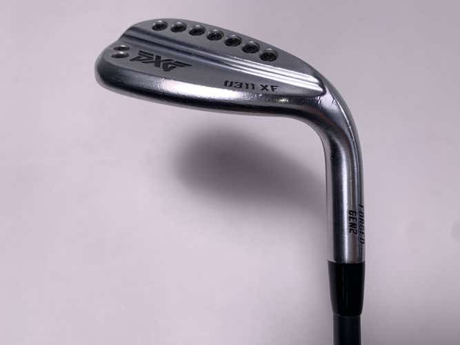 PXG 0311 XF Chrome Lob Wedge LW Accra 80i Stiff Graphite Mens RH Midsize Grip