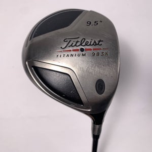 Titleist 983 K Driver 9.5* Fujikura Speeder Stiff Graphite Mens RH