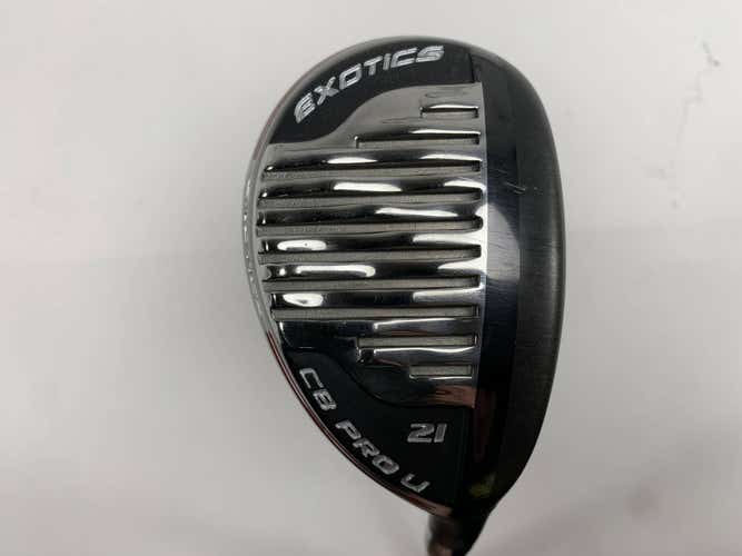 Tour Edge Exotics CB Pro U 3 Hybrid 21*  Diamana blue s+90 Extra Stiff Mens RH