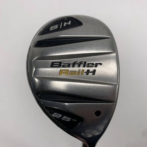Cobra Baffler Rail H 5 Hybrid 25* Fujikura Motore 60g Senior Graphite Mens RH