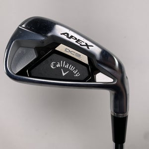 Callaway Apex DCB 21 Single 7 Iron Fitter 2* Flat Elevate MPH 95g Mens RH +2"