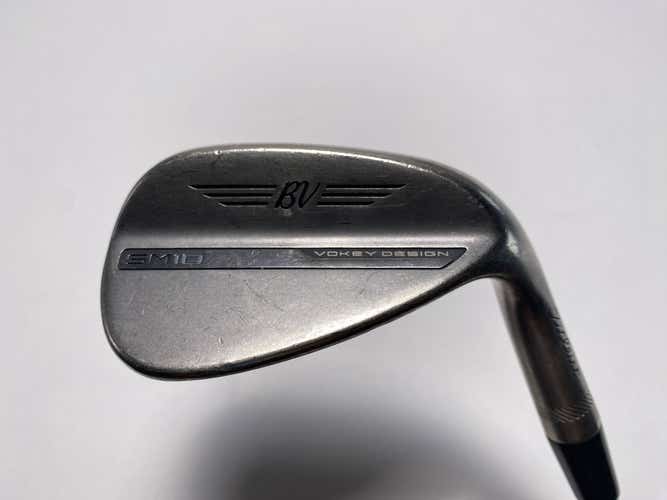 Titleist Vokey SM10 Nickel Gap Wedge GW 52* 12 Bounce F-Grind KBS Tour V Mens RH