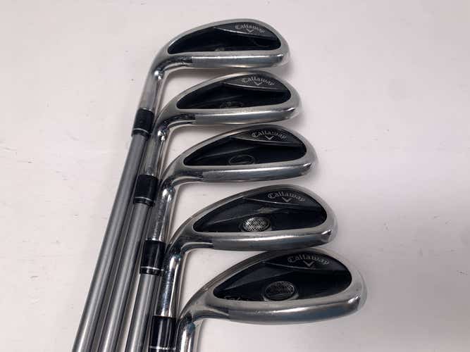 Callaway Solaire 2018 Iron Set 7-PW+SW Ladies Graphite Womens LH