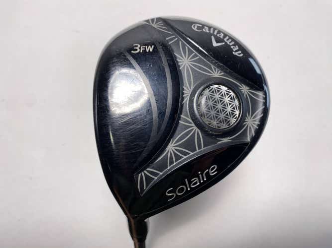 Callaway Solaire 2018 3 Fairway Wood 15* Ladies LH Undersize Grip