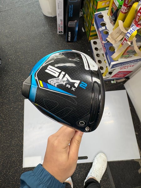 TaylorMade SIM2 Max Right Handed Driver Stiff Flex 8.5 Loft **Slightly Used**