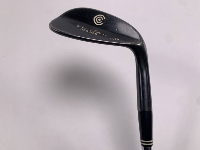 Cleveland 588 Gunmetal Gap Wedge GW 51* DG Wedge Steel Mens RH