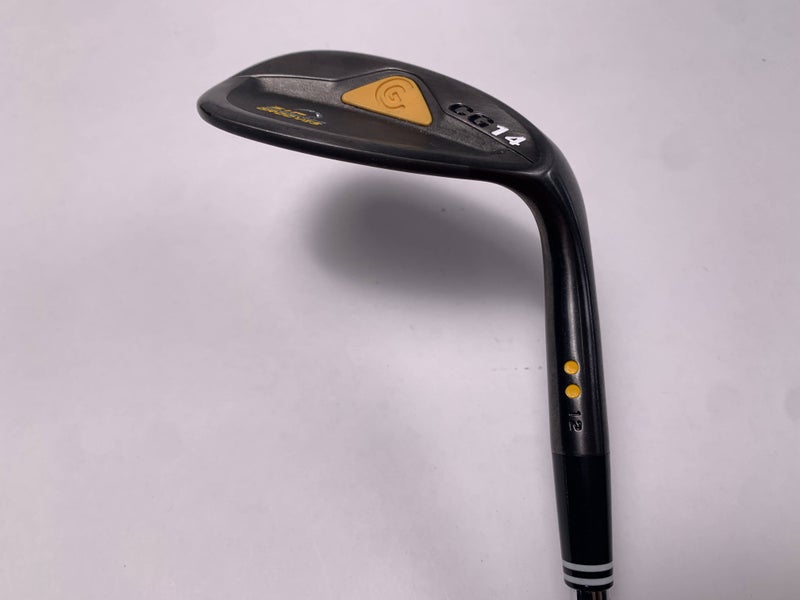 Cleveland CG14 Gunmetal Lob Wedge LW 60* 12 Bounce Traction Wedge Steel Mens RH