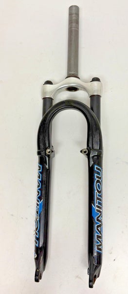 Vintage Manitou Magnum R Rim/Disc 26" QR Suspension Fork 200mm 1-1/8" Steerer