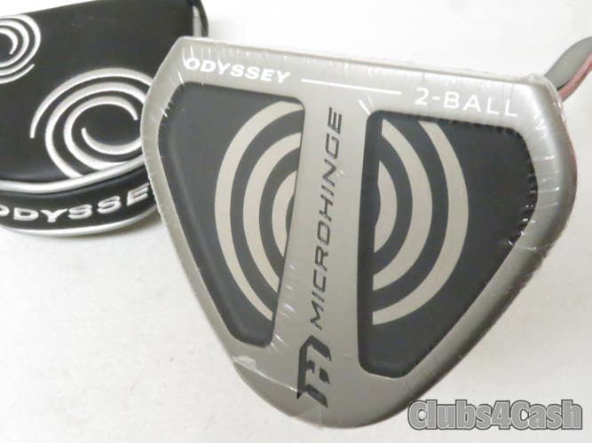 Odyssey MicroHinge 2-Ball Putter Bend 35" +Cover ..  NEW