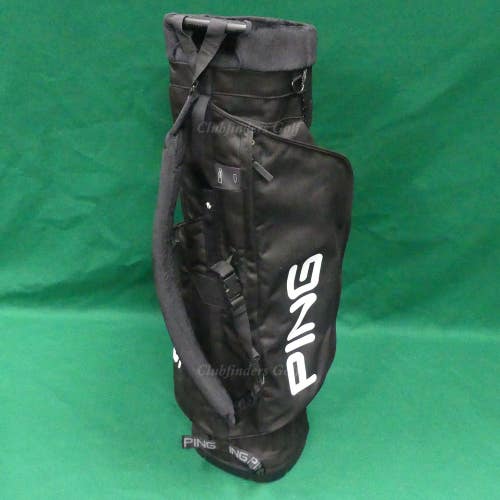 Ping L8 Black/White 4-Way Golf Carry Stand Bag (No Raincover)